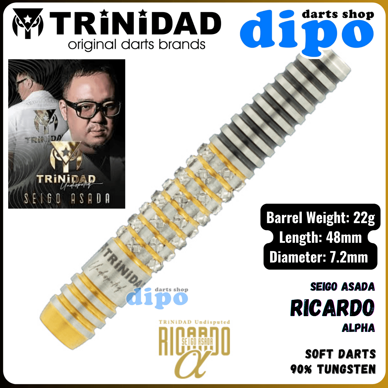 TRiNiDAD Undisputed RICARDO Alpha ( Seigo Asada model TRiNiDAD Undisputed RICARDO Alpha ( Seigo Asada model