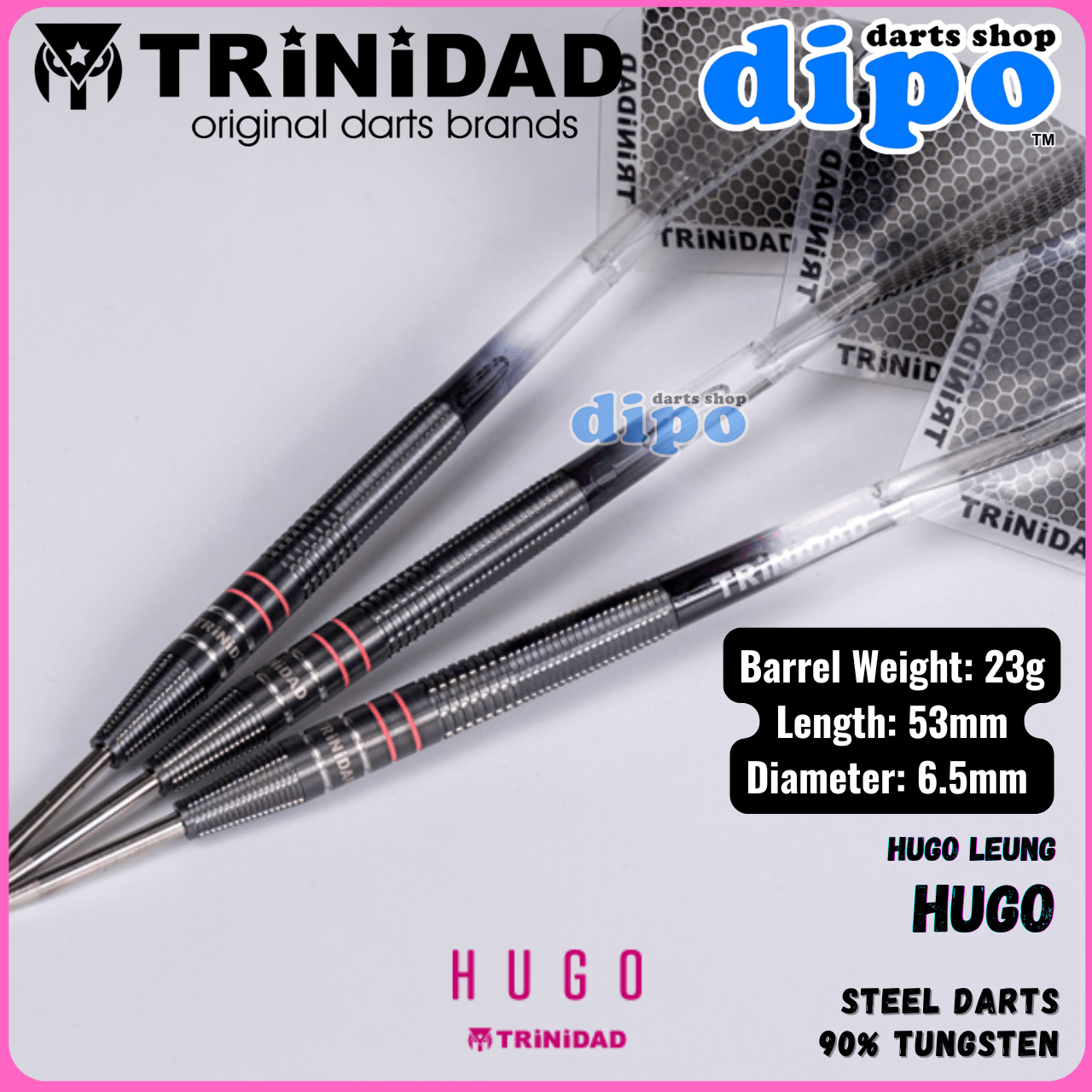 TRiNiDAD HUGO ( Hugo Leung model ) - TRiNiDAD Steel Darts | Dipo TRiNiDAD HUGO ( Hugo Leung model ) - TRiNiDAD Steel Darts | Dipo