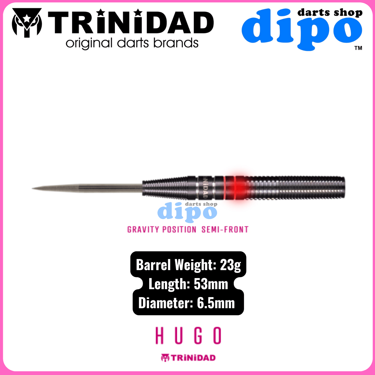 TRiNiDAD HUGO ( Hugo Leung model ) - TRiNiDAD Steel Darts | Dipo TRiNiDAD HUGO ( Hugo Leung model ) - TRiNiDAD Steel Darts | Dipo