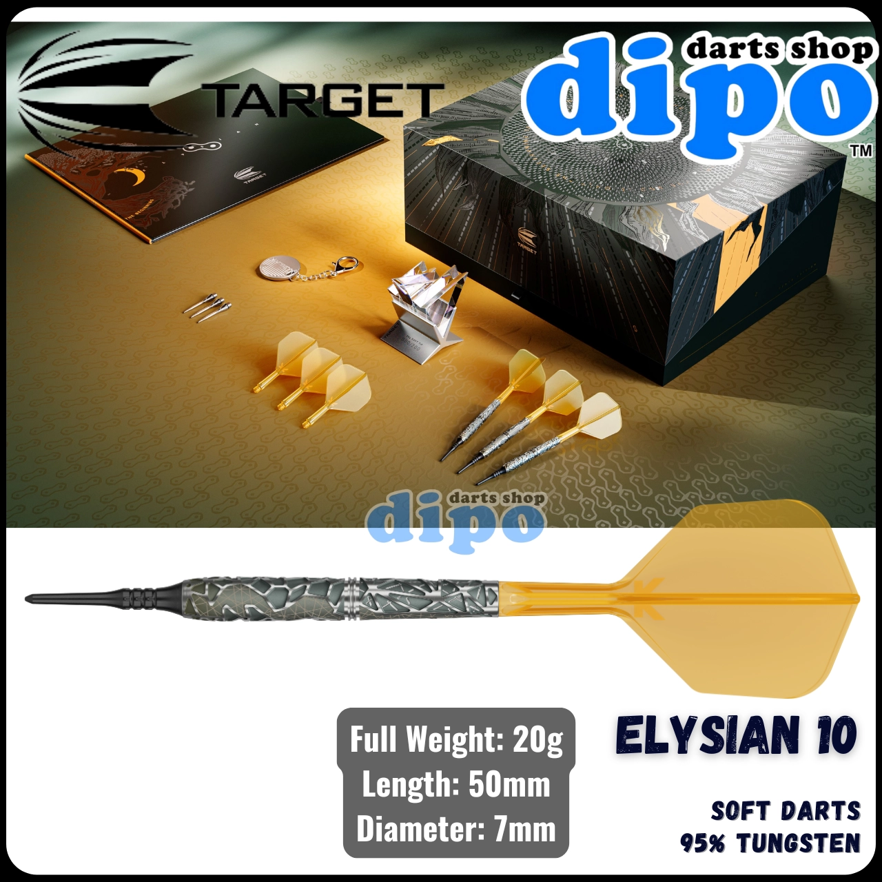 Limited 】TARGET ELYSIAN 10 - TARGET Soft Darts | Dipo Darts Shop Limited 】TARGET ELYSIAN 10 - TARGET Soft Darts | Dipo Darts Shop
