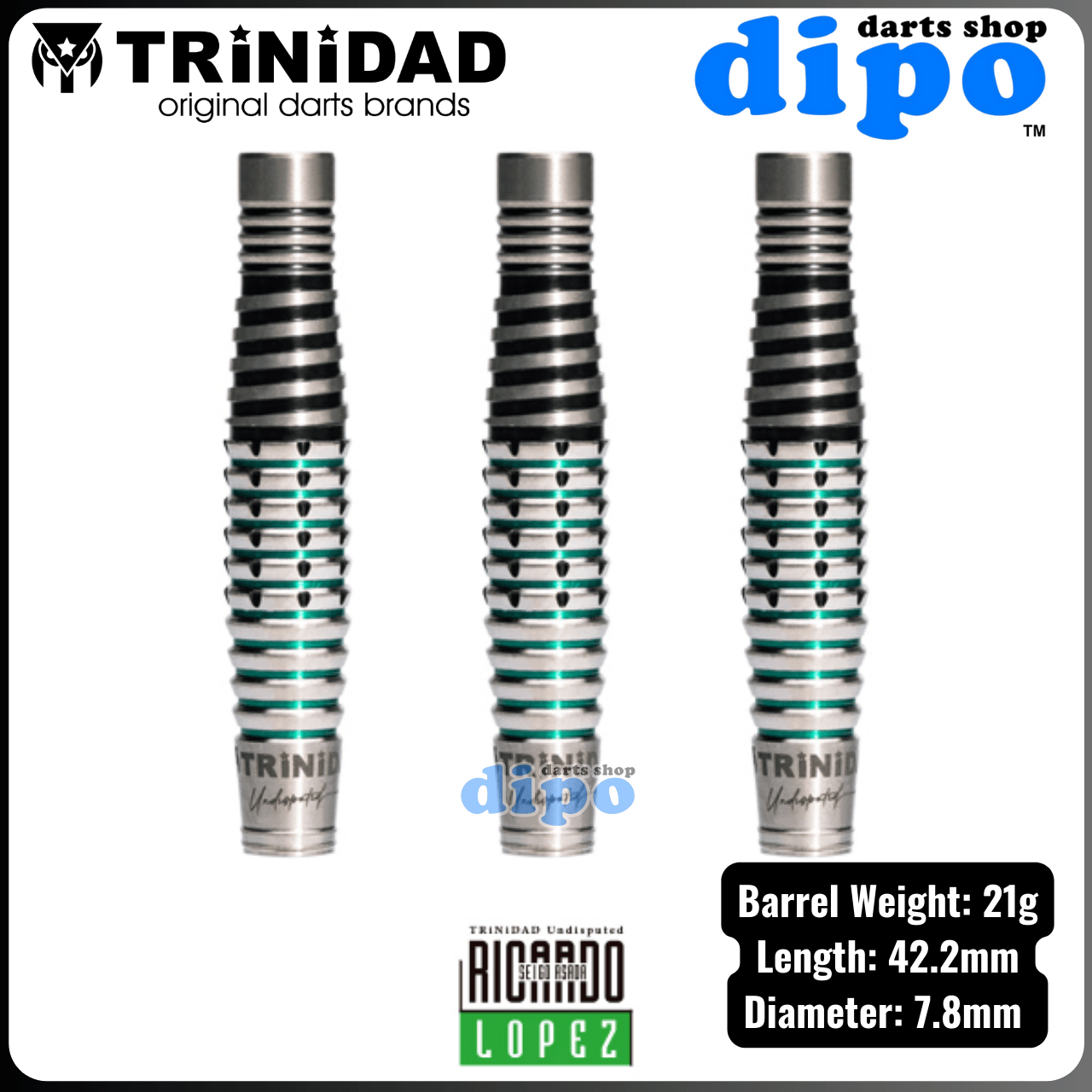 ダーツ TRiNiDAD Undisputed RICARDO LOPEZ TRiNiDAD Undisputed RICARDO Lopez ( Seigo Asada model