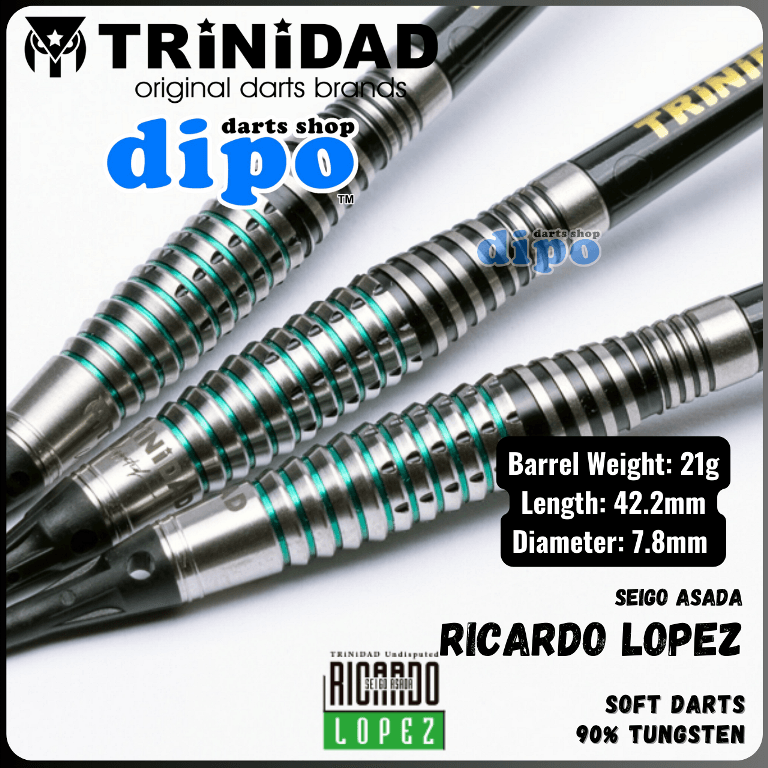 ダーツ TRiNiDAD RICARDO LOPEZ TiTO LIMITED TRiNiDAD Undisputed RICARDO Lopez ( Seigo Asada model
