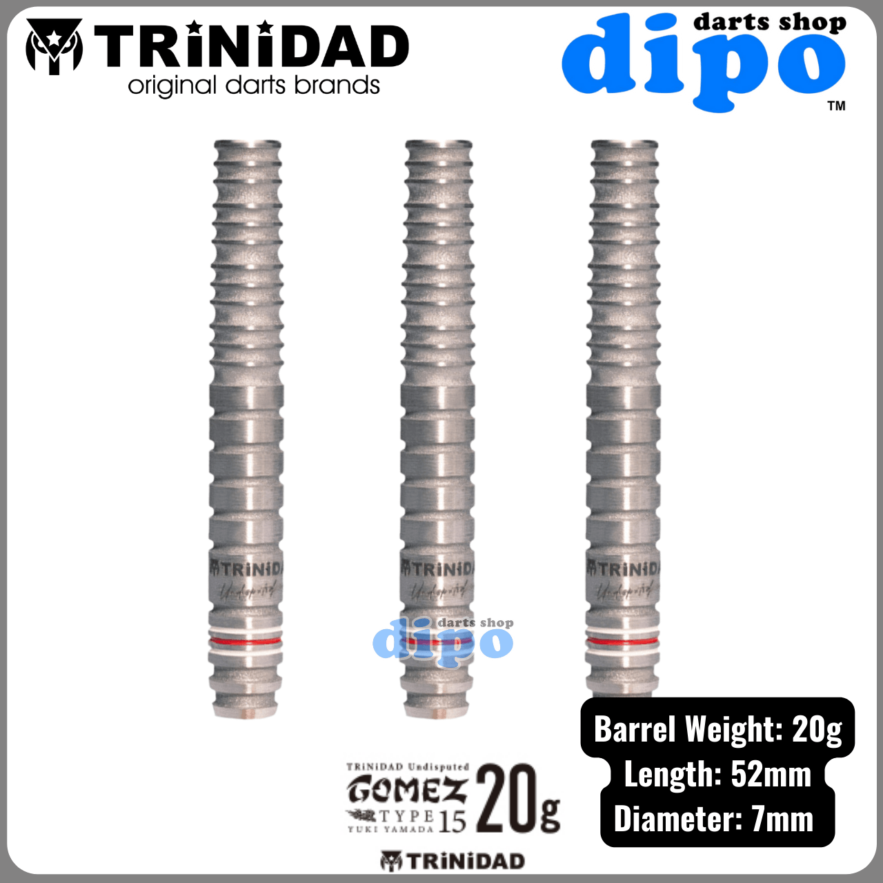 TRiNiDAD Undisputed Gomez Type 15 20g ( Yuki Yamada model TRiNiDAD Undisputed Gomez Type 15 20g ( Yuki Yamada model