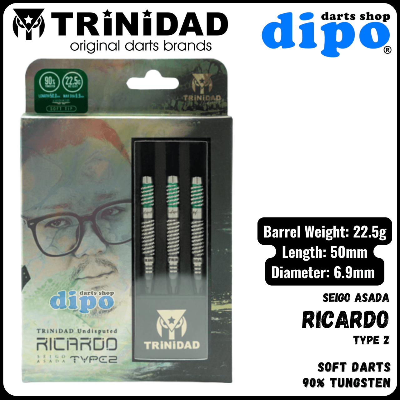 TRiNiDAD Undisputed RICARDO Type 2 ( Seigo Asada model TRiNiDAD Undisputed RICARDO Type 2 ( Seigo Asada model