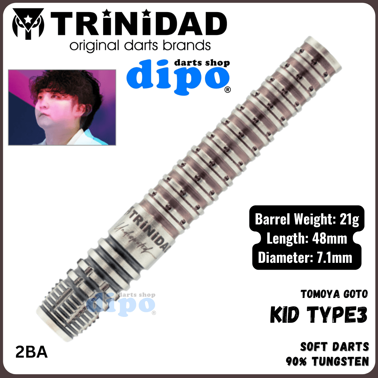 TRiNiDAD Undisputed KID Type 3 ( Tomoya Goto model ) - TRiNiDAD TRiNiDAD Undisputed KID Type 3 ( Tomoya Goto model ) - TRiNiDAD