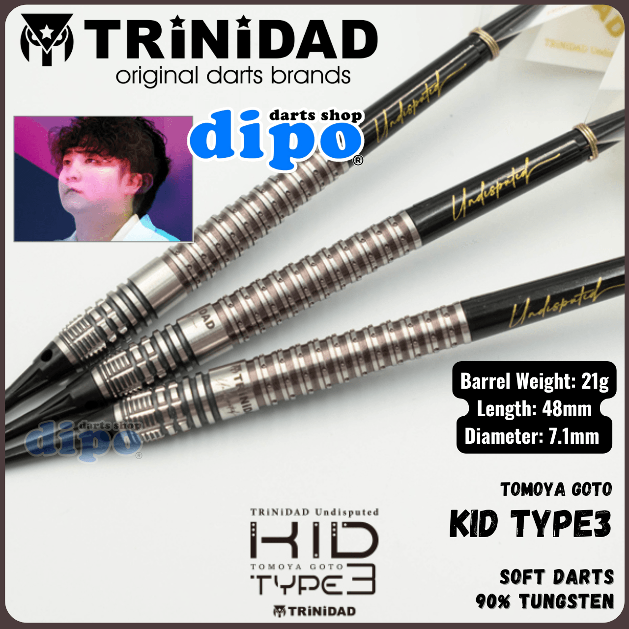 ダーツ TRiNiDADUndisputed KID Type32BA ダーツ TRiNiDADUndisputed KID Type32BA TRiNiDAD Undisputed
