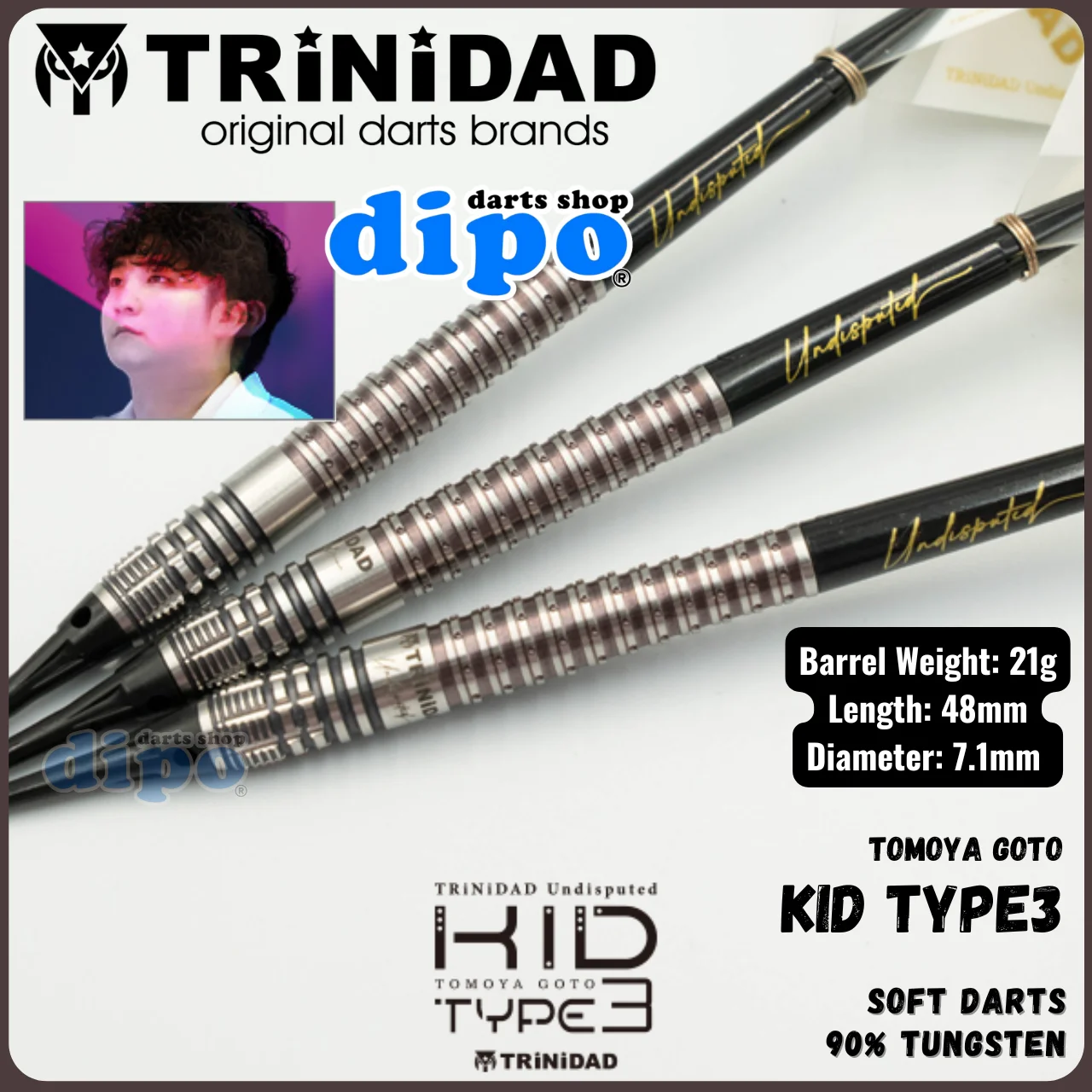 TRiNiDAD Undisputed KID Type 3 ( Tomoya Goto model ) - TRiNiDAD TRiNiDAD Undisputed KID Type 3 ( Tomoya Goto model ) - TRiNiDAD