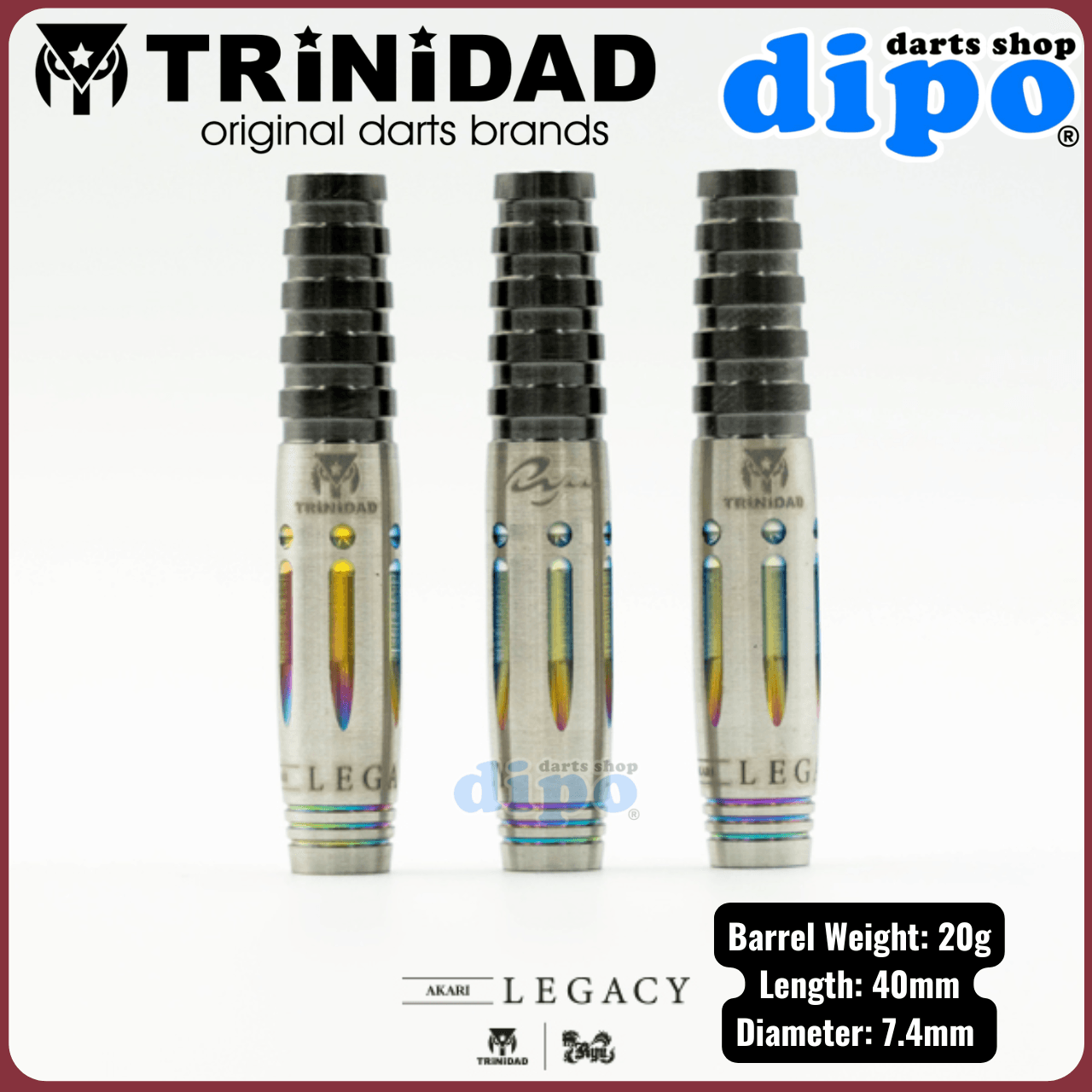 TRiNiDAD×RyuDarts AKARI LEGACY キーホルダー付き TRiNiDAD×RyuDarts TRiNiDAD×RyuDarts AKARI LEGACY キーホルダー付き TRiNiDAD×RyuDarts