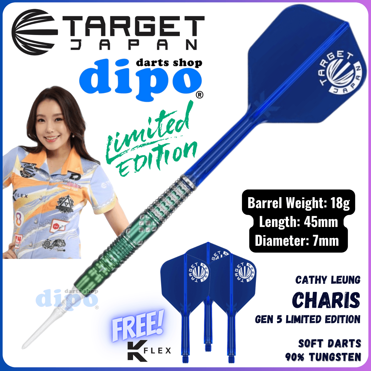 Limited 】 TARGET CHARIS Gen 5 (Cathy Leung model) - TARGET Soft Limited 】 TARGET CHARIS Gen 5 (Cathy Leung model) - TARGET Soft