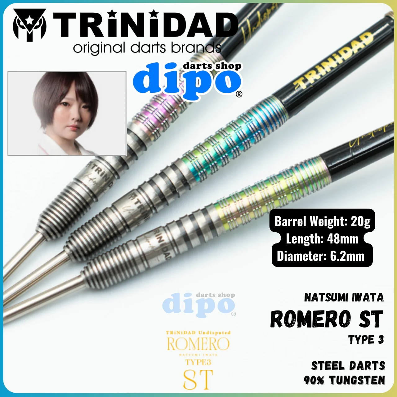 TRiNiDAD Undisputed ROMERO Type 3 ST ( Natsumi Iwata model TRiNiDAD Undisputed ROMERO Type 3 ST ( Natsumi Iwata model