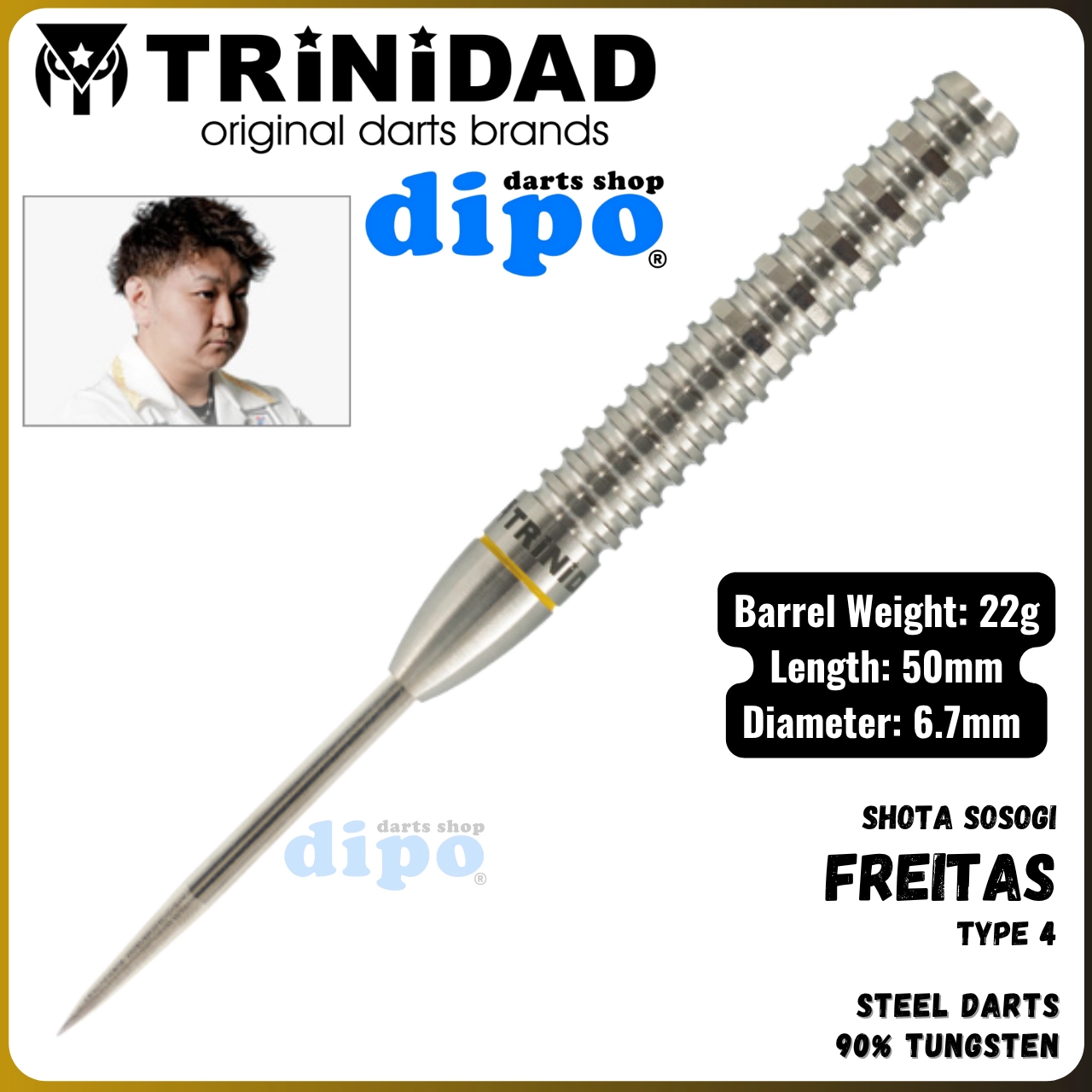 TRiNiDAD FREITAS TYPE 4 (SHOTA SOSOGI model) - TRiNiDAD Steel TRiNiDAD FREITAS TYPE 4 (SHOTA SOSOGI model) - TRiNiDAD Steel