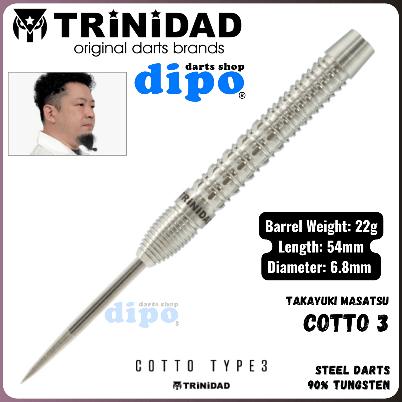 TRiNiDAD Pro Model COTTO Type 3 ( Takayuki Masatsu Model TRiNiDAD Pro Model COTTO Type 3 ( Takayuki Masatsu Model