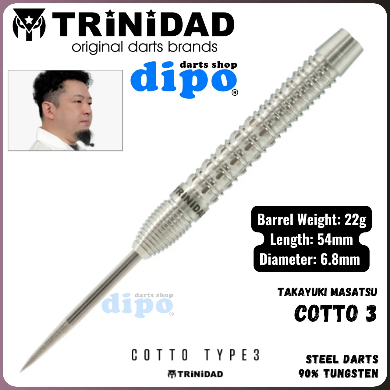 TRiNiDAD Pro Model COTTO Type 3 ( Takayuki Masatsu Model TRiNiDAD Pro Model COTTO Type 3 ( Takayuki Masatsu Model