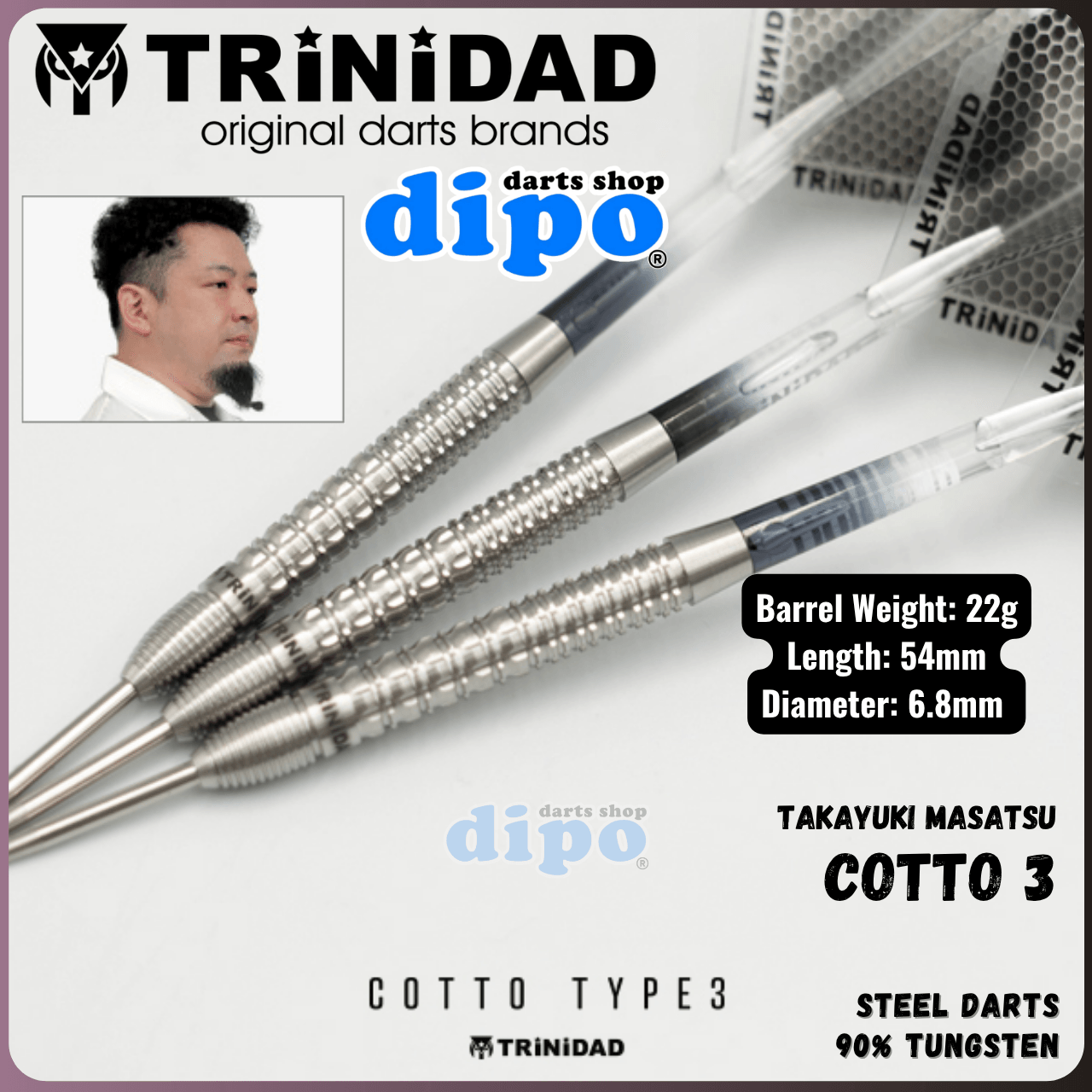 TRiNiDAD Pro Model COTTO Type 3 ( Takayuki Masatsu Model TRiNiDAD Pro Model COTTO Type 3 ( Takayuki Masatsu Model