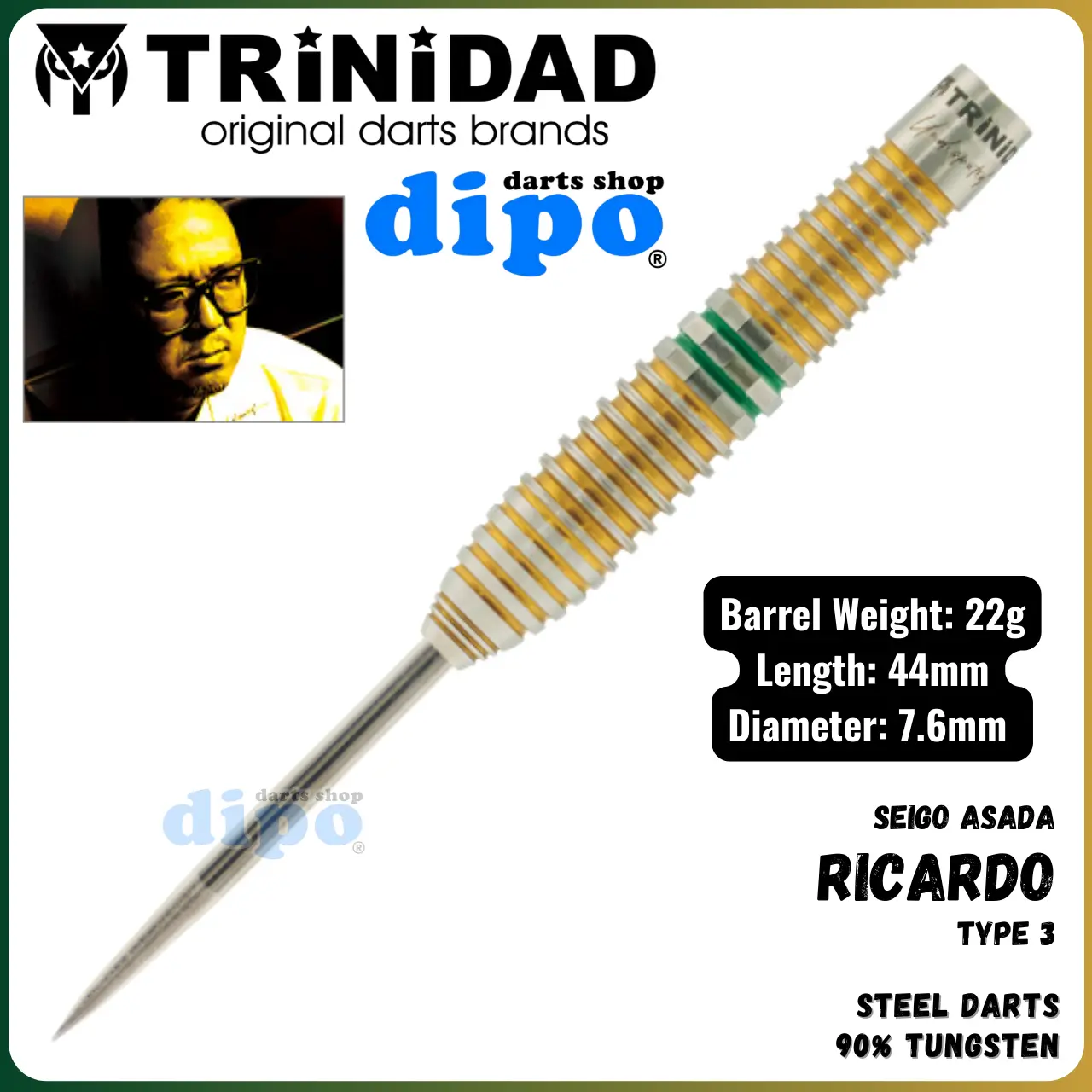 TRiNiDAD Undisputed RICARDO Type 3 ( Seigo Asada model TRiNiDAD Undisputed RICARDO Type 3 ( Seigo Asada model