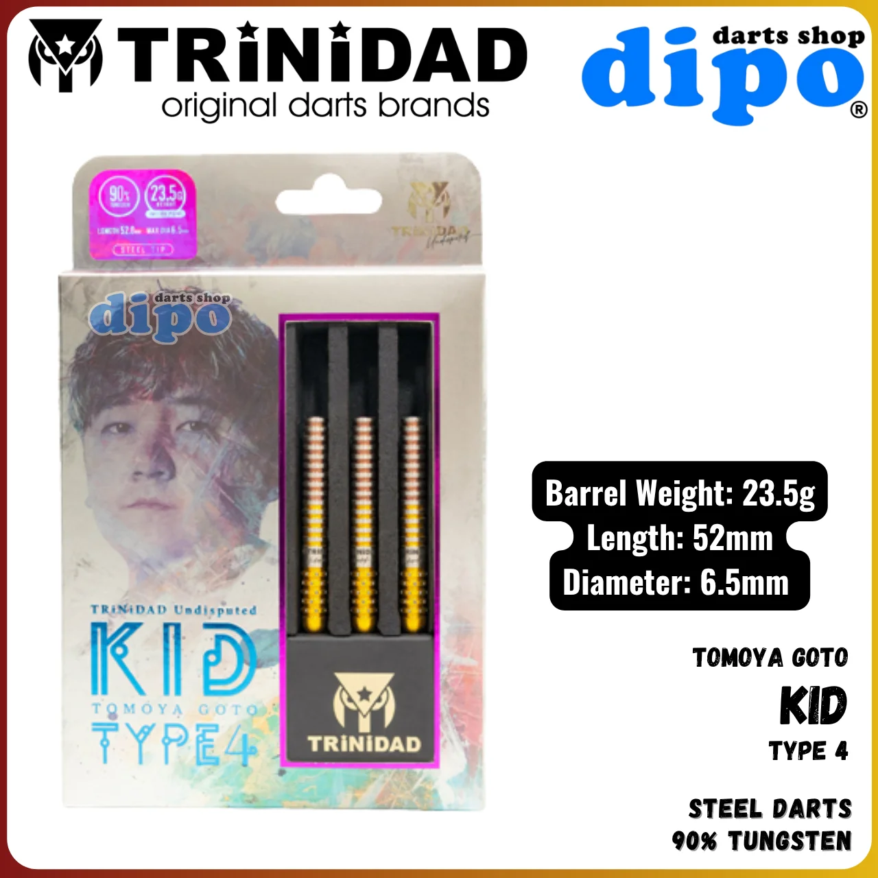 TRiNiDAD Undisputed KID Type 4 ( Tomoya Goto model ) - TRiNiDAD TRiNiDAD Undisputed KID Type 4 ( Tomoya Goto model ) - TRiNiDAD