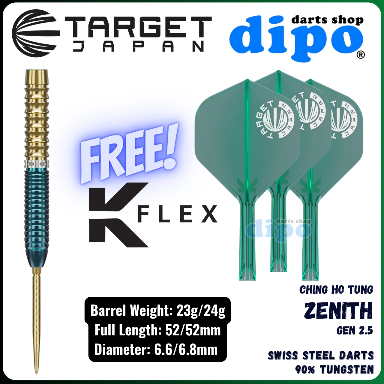 TARGET ZENITH GEN 2.5 (TUNG SUK Prime Series) - TARGET Swiss Steel TARGET ZENITH GEN 2.5 (TUNG SUK Prime Series) - TARGET Swiss Steel
