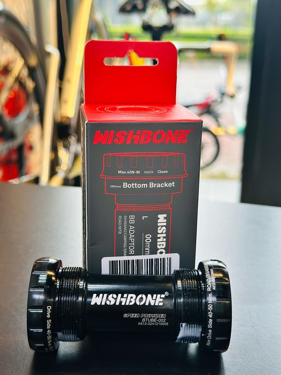 Wishbone Ceramic Bottom Bracket BSA Presffit | IceBikeHeaven Wishbone Ceramic Bottom Bracket BSA Presffit | IceBikeHeaven