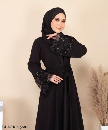 JUBAH WITH CARDIGAN SET MIRRABELLE Baju Kurung Kebaya Abaya
