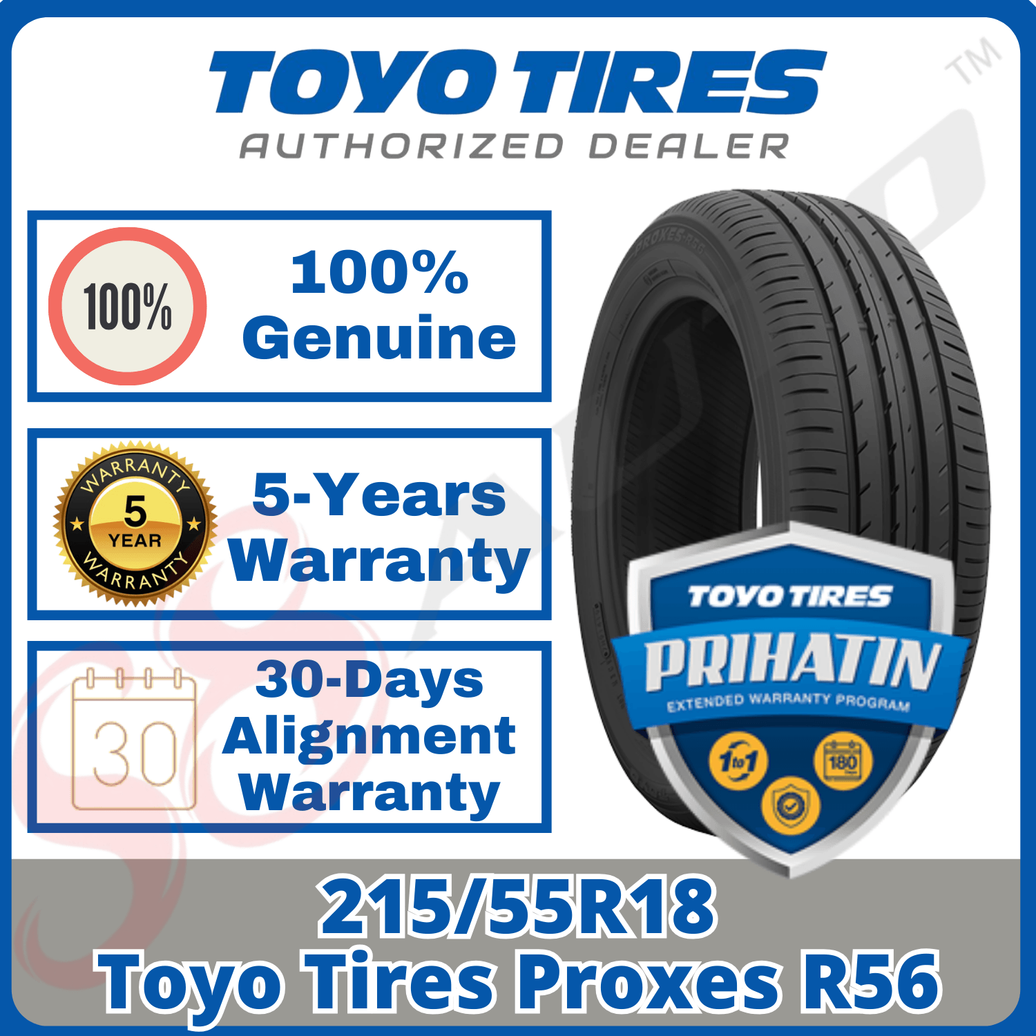 215/55R18 Toyo Tires Proxes R56 | S8 Auto 215/55R18 Toyo Tires Proxes R56 | S8 Auto