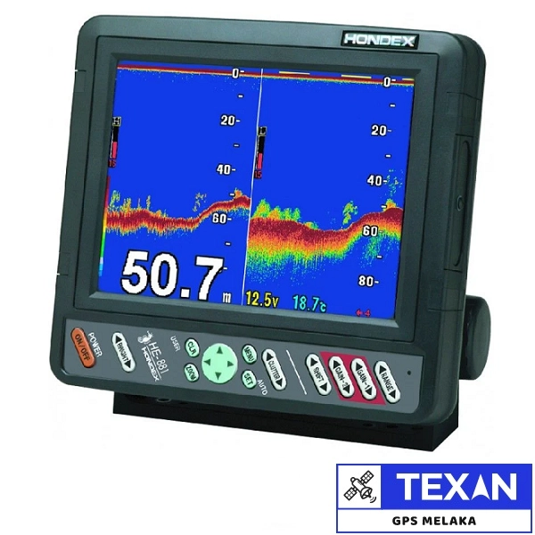 Hondex HE-881 Echo Sounder Fishfinder with 8.4 Inch Screen Hondex HE-881 Echo Sounder Fishfinder with 8.4 Inch Screen